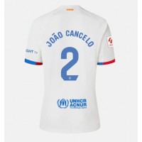 Camisa de time de futebol Barcelona Joao Cancelo #2 Replicas 2º Equipamento Feminina 2023-24 Manga Curta